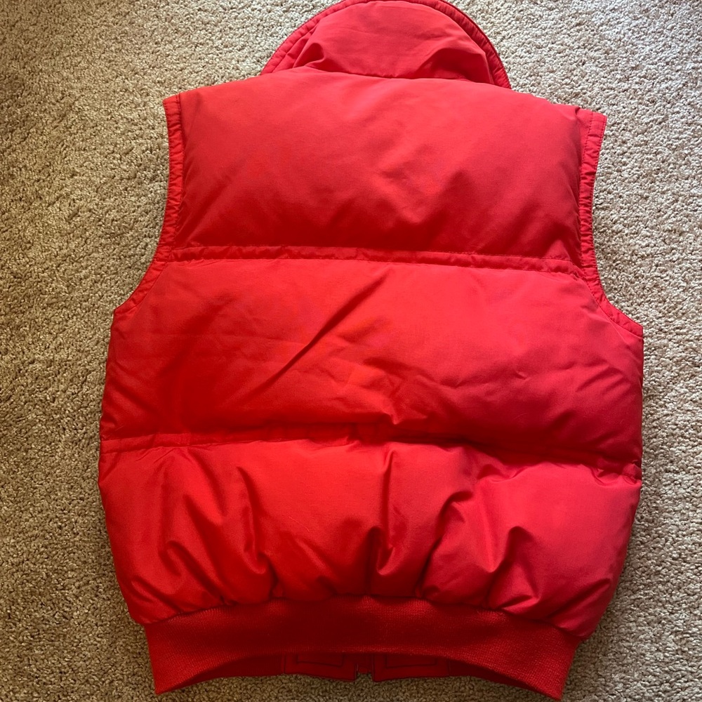 Red OUTDOORSMAN OF LAKE TAHOE Vest Size Small - Picture 3 of 7